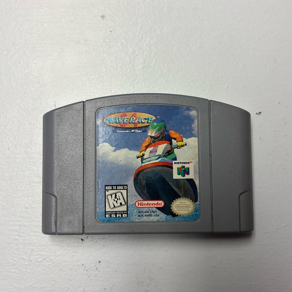 Wave Race Nintendo 64 Game
